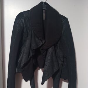 Rick Owens Black Textured Women's Blazer